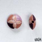 Vitrage Flower, Lentil bead size S