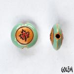Maple leaf, Lentil bead size S