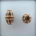 Oval, brown pattern