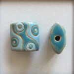 waves in turquoise & jade