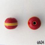 yellow stripe on red -4