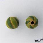 dark & light green spiral 