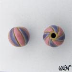 pink & purple spiral