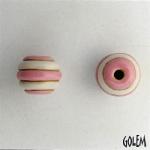 pink & yellow stripes