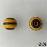 yellow & brown stripes