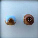 Wave, Turquoise & Tan-4