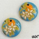 Oranges, 2 small pendants