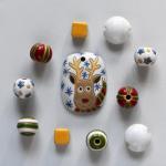 Pendant & matching beads
