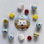Pendant & matching beads