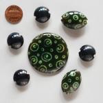 Pendant & matching beads