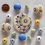 Pendant & matching beads