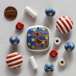 Pendant & matching beads