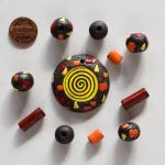 Pendant & matching beads
