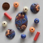 Pendant & matching beads