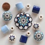 Pendant & matching beads