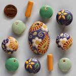 Pendant & matching beads
