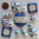Pendant & matching beads