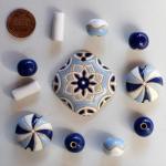 Pendant & matching beads