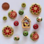 Pendant & matching beads