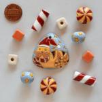 Pendant & matching beads