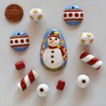 Pendant & matching beads