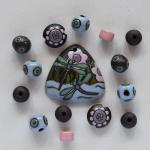 Pendant & matching beads