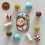 Pendant & matching beads