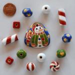 Pendant & matching beads