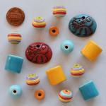 Pendant & matching beads