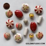 set of matching beads