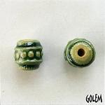 Circles & Notches, Bottle Green