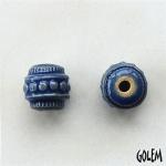 Circles & Notches, Blue