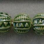 Triangles & Notches, Bottle Green