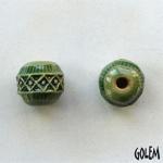 Squares & Notches, Green