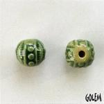 Circles & Notches, Bottle Green