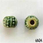 Circles, Bottle Green, Large Hole