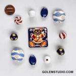 Pendant & matching beads