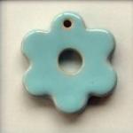 Large Hex Flower, L Blue