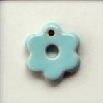 Small Hex Flower, L blue