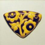 Brown & yellow, M Triangle