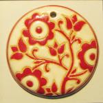 Red & White, round