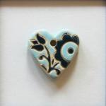 Light & Dark Blue, Small Heart
