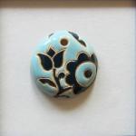 Light & Dark Blue, Small Round
