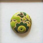 Light and Dark Green, Small Round