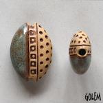 Dots & squares, almond bead size M