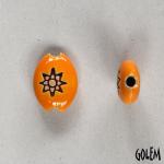 8-ray star, almond bead size XS
