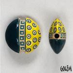 Squares & circles, lentil bead size M