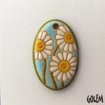 small oval - light blue
