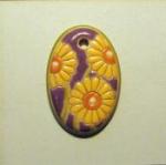 small oval - lilac