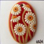Big oval-red